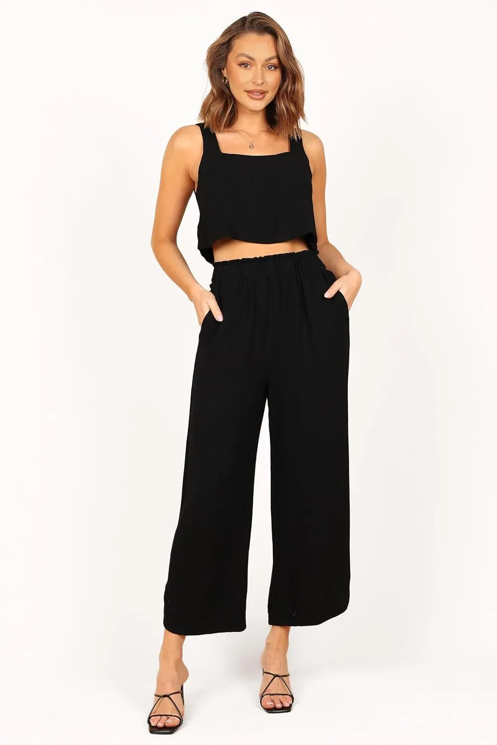 Petal & Pup Women's Eleanor Cropped Top
