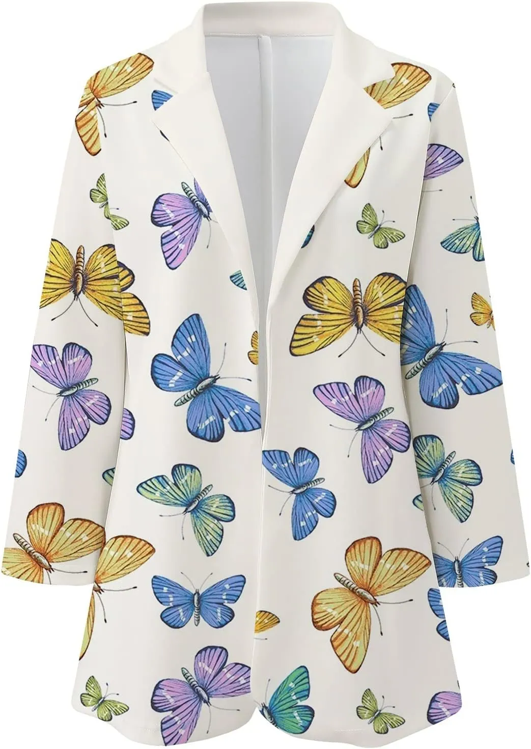 Pumpkin Fancy Polyester Blazer Women Loungewear Long Sleeves Blazers Comfortable Slimming Oversized Lapel