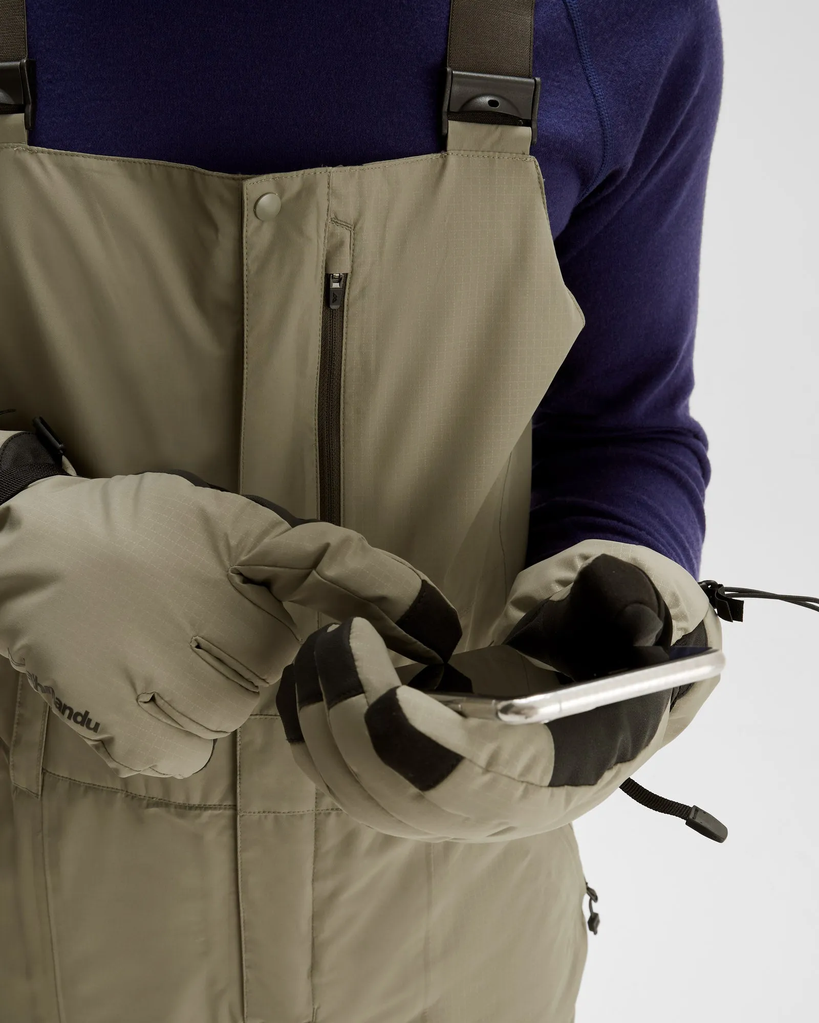 PWDR-Days Men's Insulated Snow Gloves - Beech