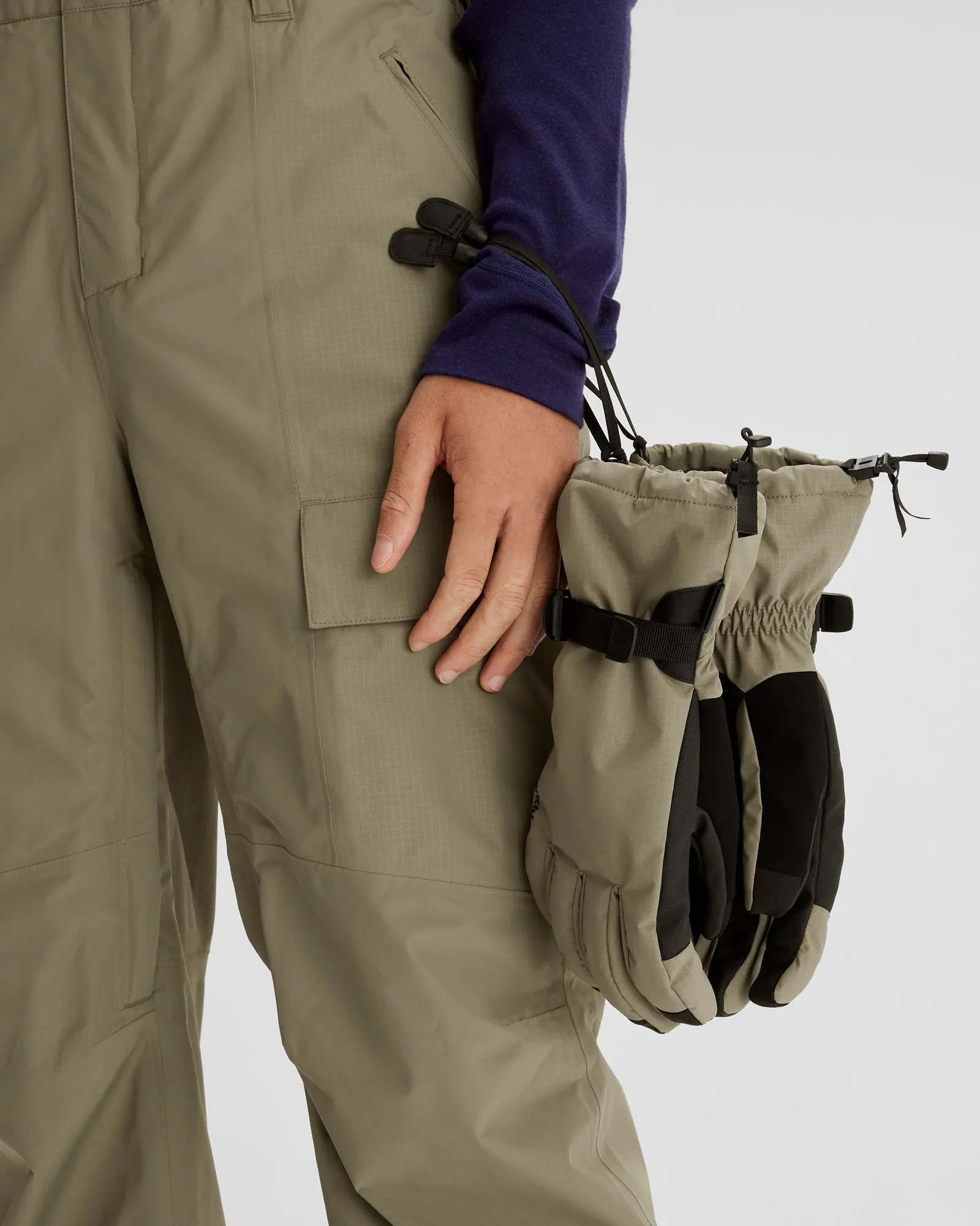 PWDR-Days Men's Insulated Snow Gloves - Beech