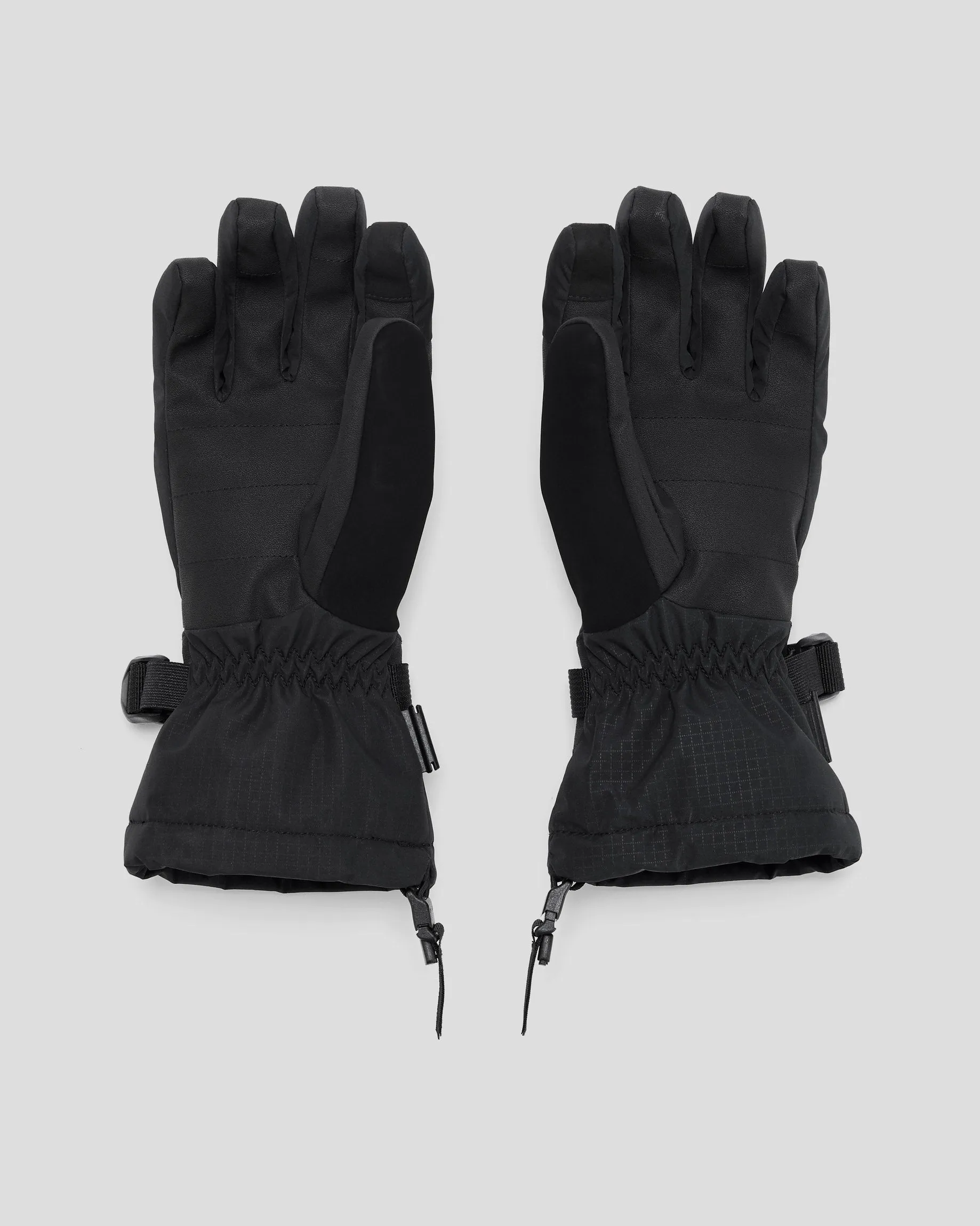 PWDR-Days Women's Insulated Snow Gloves - Black Stingray