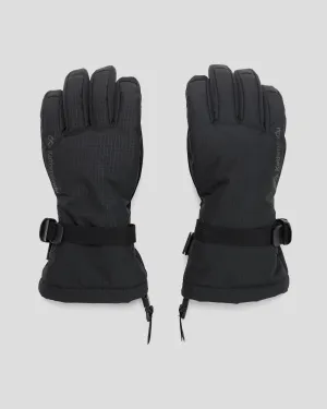 PWDR-Days Women's Insulated Snow Gloves - Black Stingray