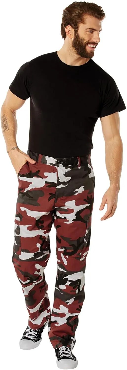 Rothco Camo Tactical BDU Pants Camo Cargo Pants