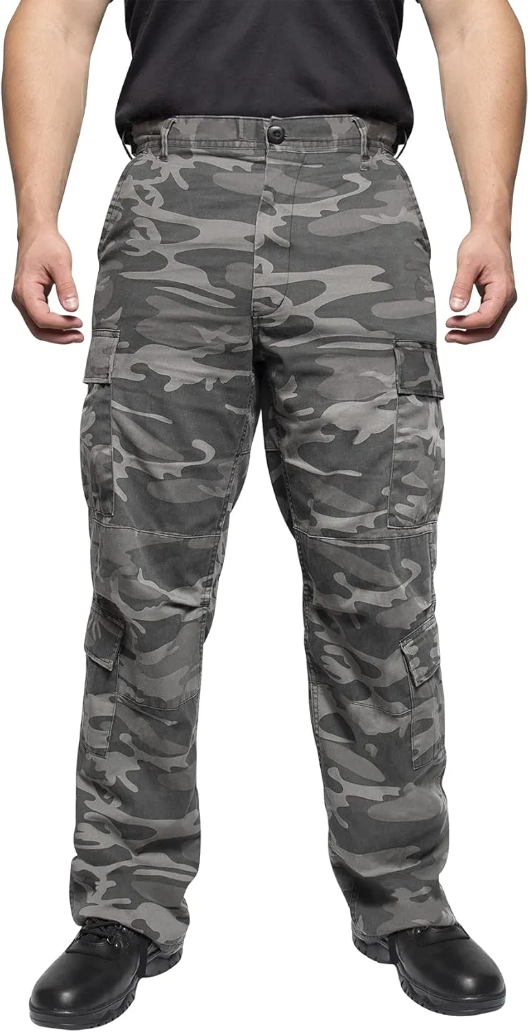 Rothco Vintage Paratrooper Fatigue Pants Vintage Cargo Pants Camouflage Pants
