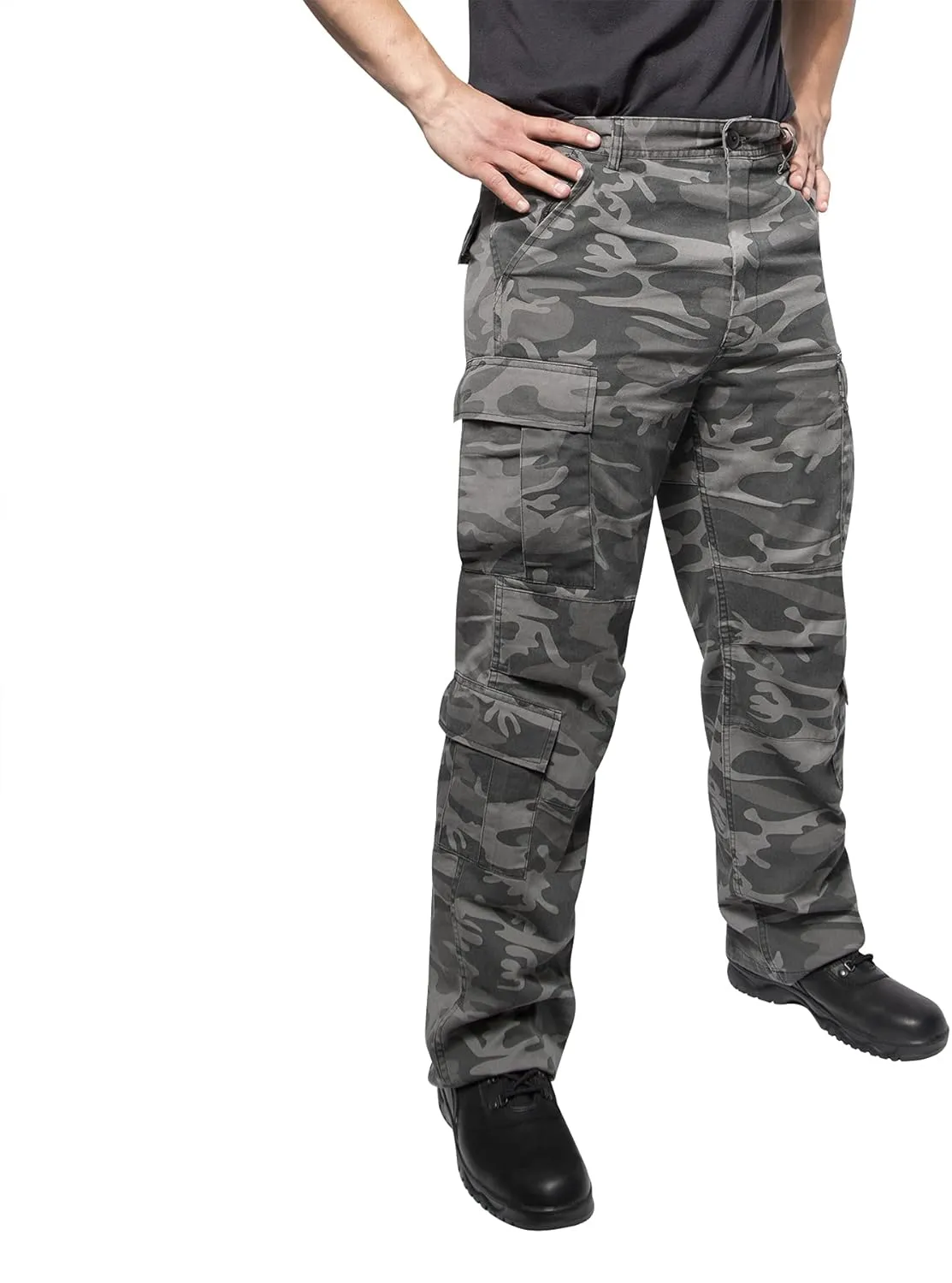 Rothco Vintage Paratrooper Fatigue Pants Vintage Cargo Pants Camouflage Pants