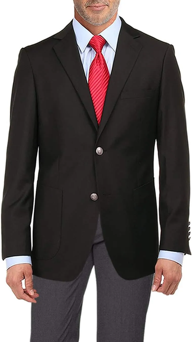 Salvatore Exte Men's 2 Button Sport Coat Suit Jacket Separate Modern Fit Blazer