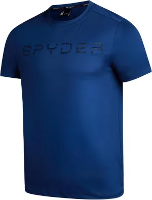 Spyder Men's Workout Shirt - Short Sleeve Quick Dry Moisture Wicking Jacquard Jersey Athletic Shirt (Sizes: S-XL)