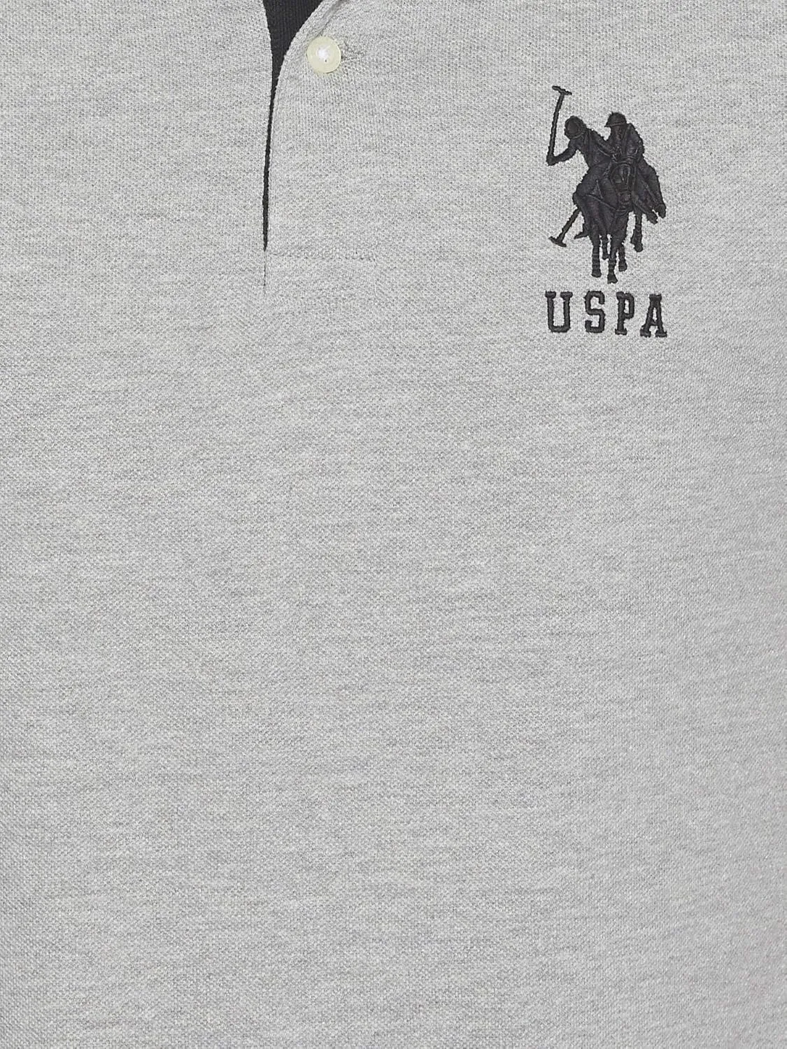 U.S. Polo Assn. Men's Short-Sleeve Polo Shirt with Applique, Casual Summer Slim Fit Polo Shirt with Contrast Color