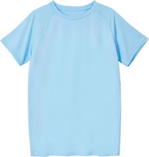 Willit Boy's Rash Guard Swim Shirts Short Sleeve UPF 50  Sun Protection Shirt Youth SPF Fishing Quick Dry Shirt