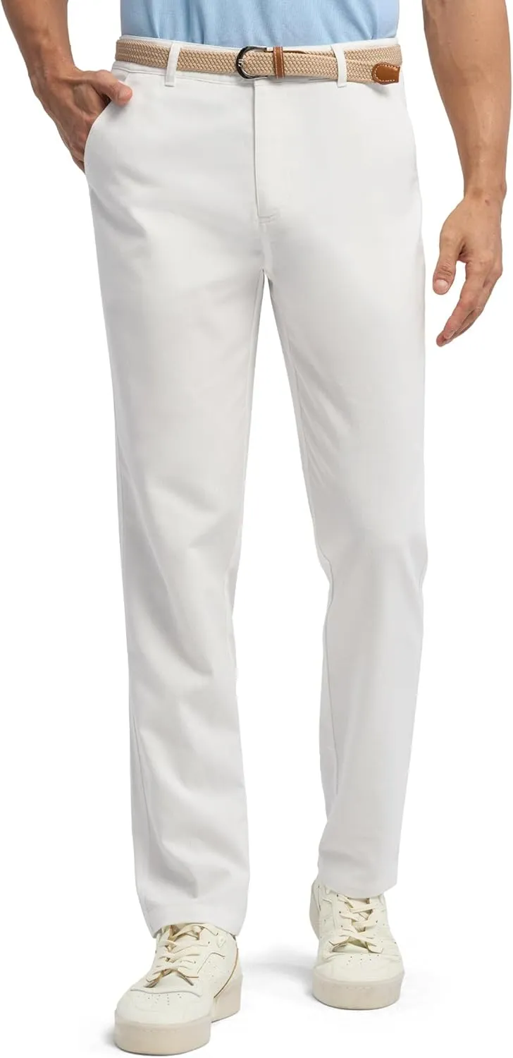 Willit Men's Linen Pants Casual Linen Dress Pants Beach Summer Lightweight Trousers 28" 30" 32"