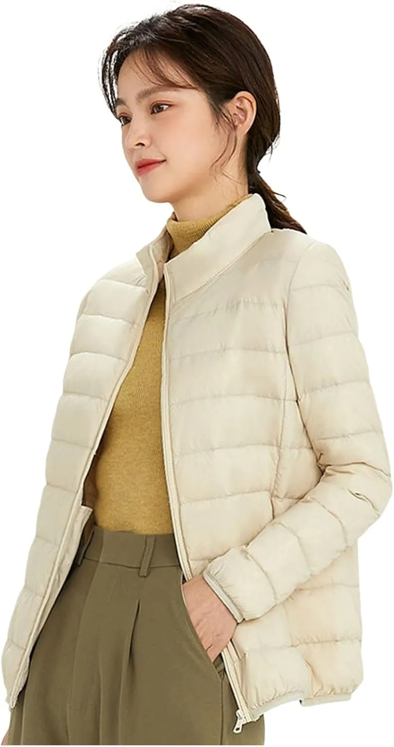 Women Warm Lightweight Hooded Windproof Winter Coat With Recycled Insulation Winter Slim Ladies Winter Heavy