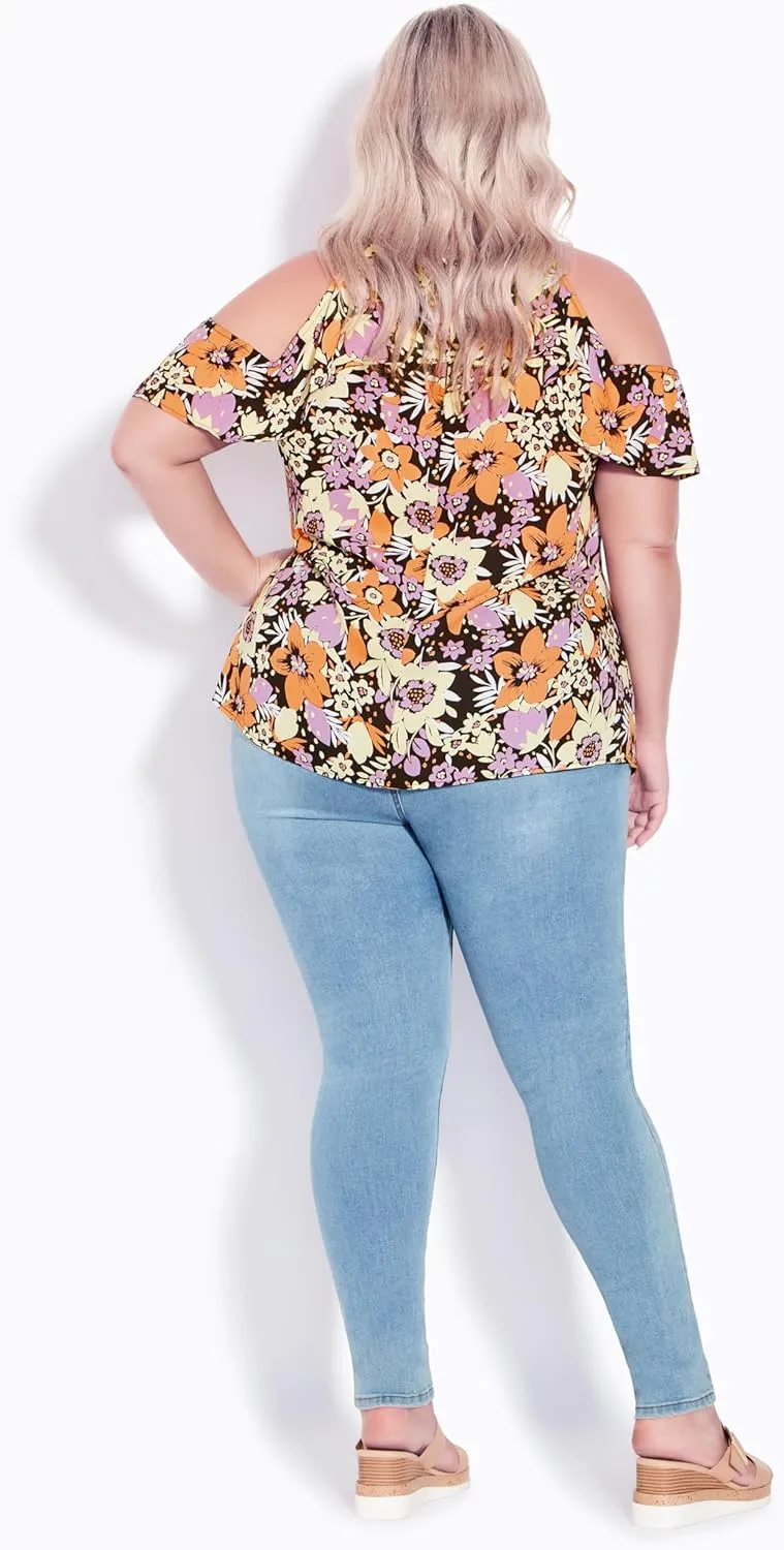 Women's Plus Size Top Emmy Frill