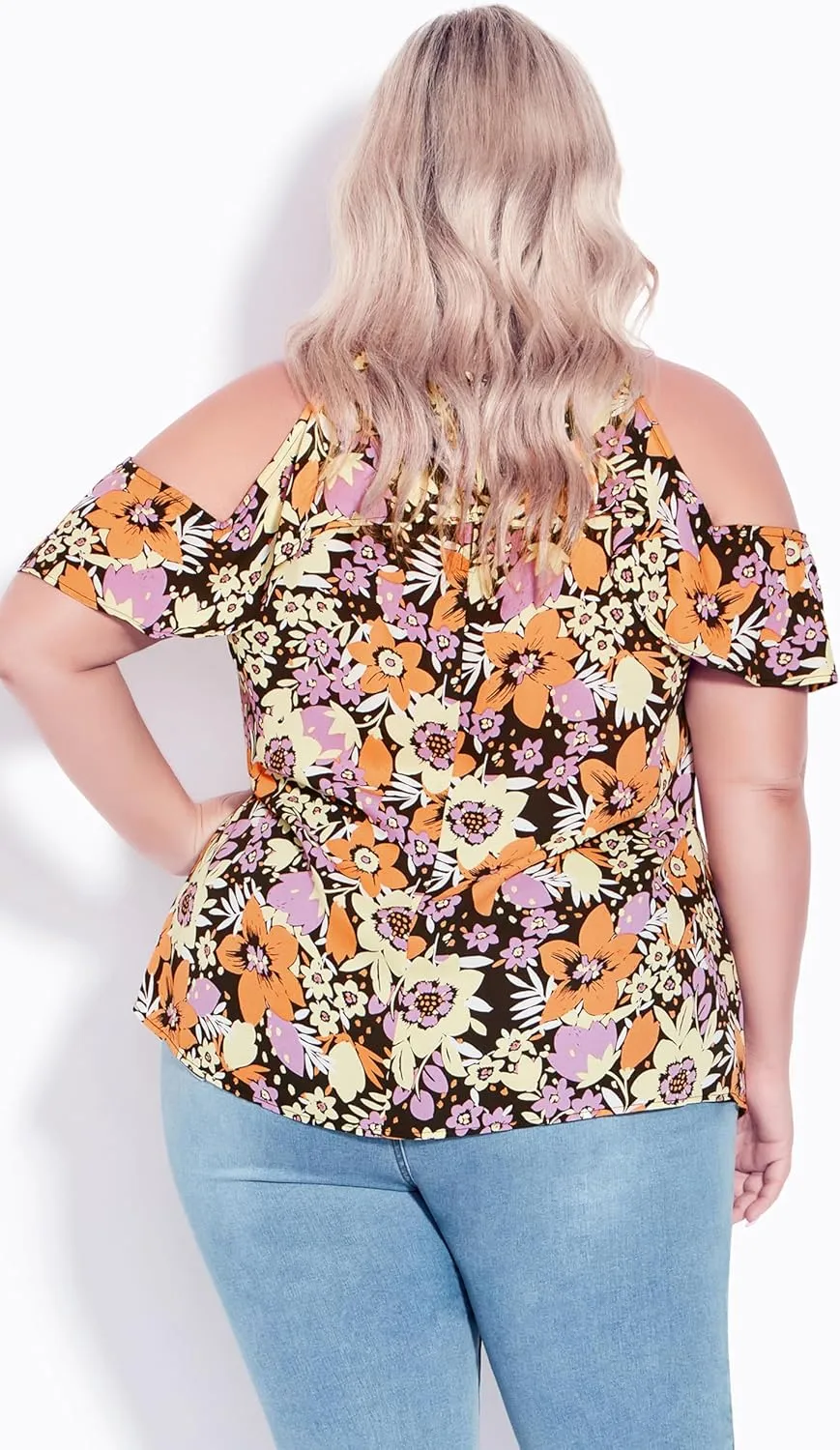 Women's Plus Size Top Emmy Frill