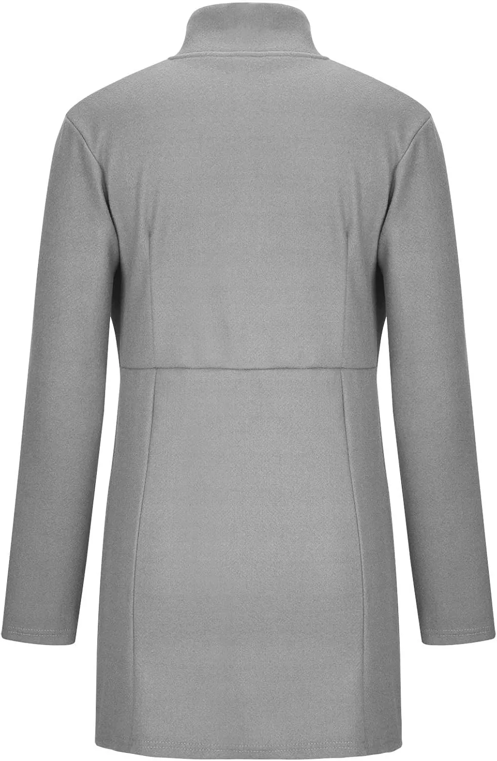 Women's Trench Coats Open Front Fit Knitted Sweater Coat Spring Fall Fashion 2024 Casual Overcoat Solid Jackets