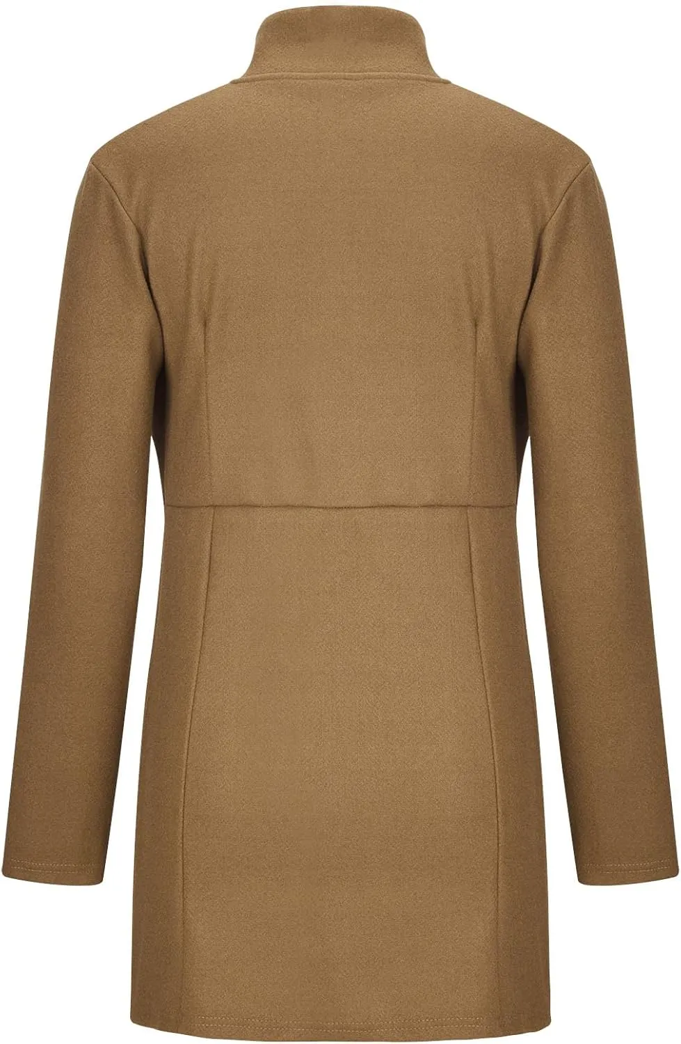 Women's Trench Coats Open Front Fit Knitted Sweater Coat Spring Fall Fashion 2024 Casual Overcoat Solid Jackets