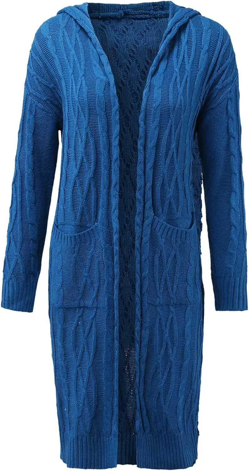 Women's Trench Coats Sleeves Long Size Hood Coat Pocket Large Women Breasted Women's Coat Overcoat with Belt