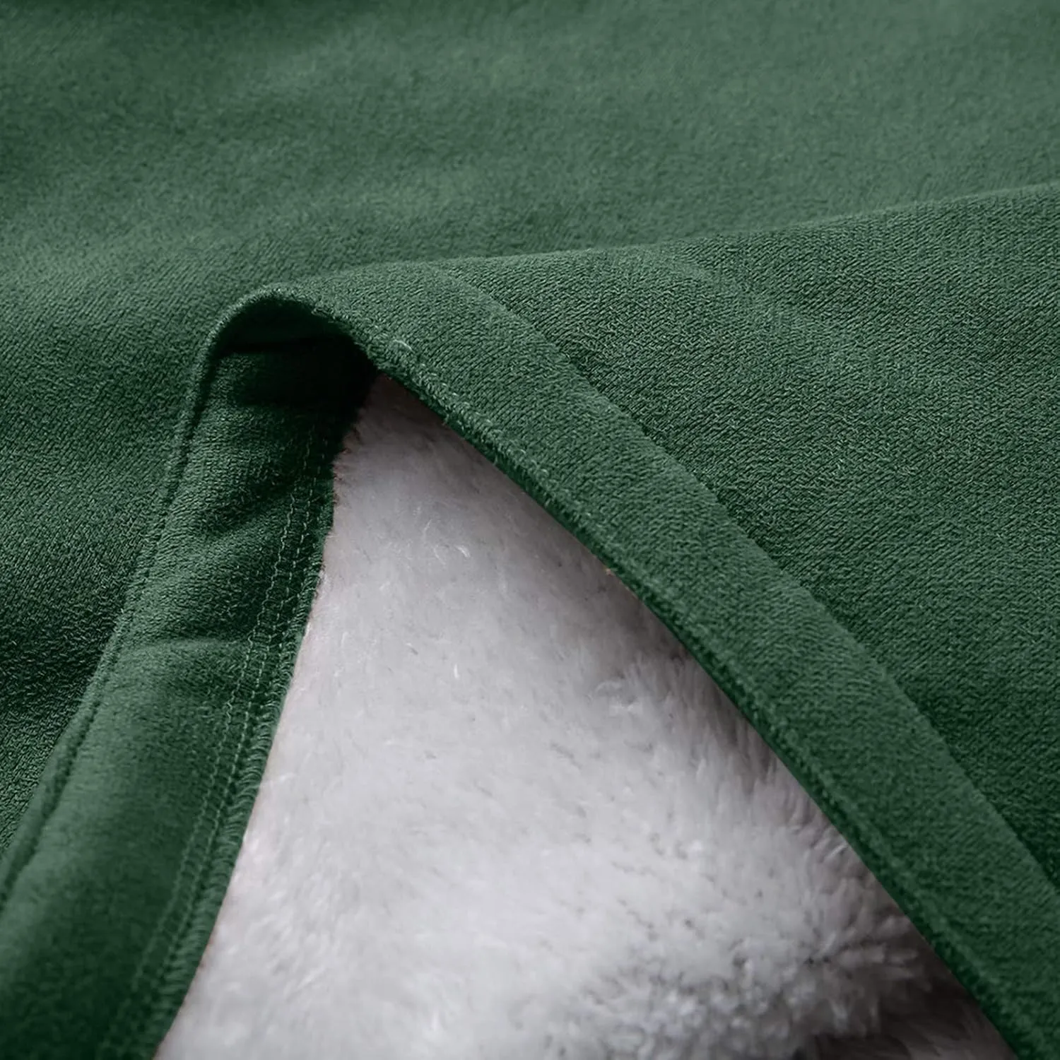 Women's Winter Down Jacket Warm Plush Hoodies Horn Button Coat Plus Size Wool Jacket Velvet Outerwear
