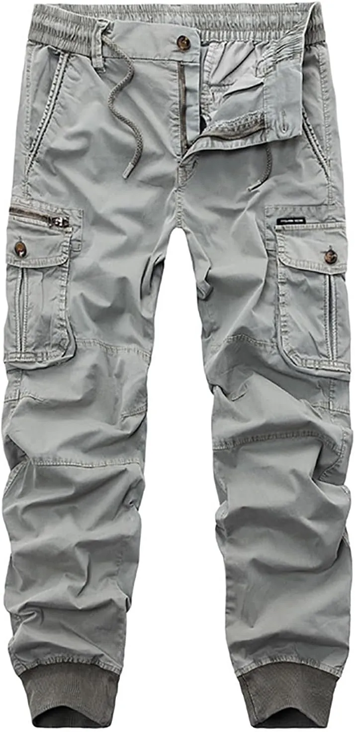 Zeiyignr Womens Cargo Pants with Pockets Outdoor Casual Ripstop Military Combat Construction Work Pants Casual Hiking Pants